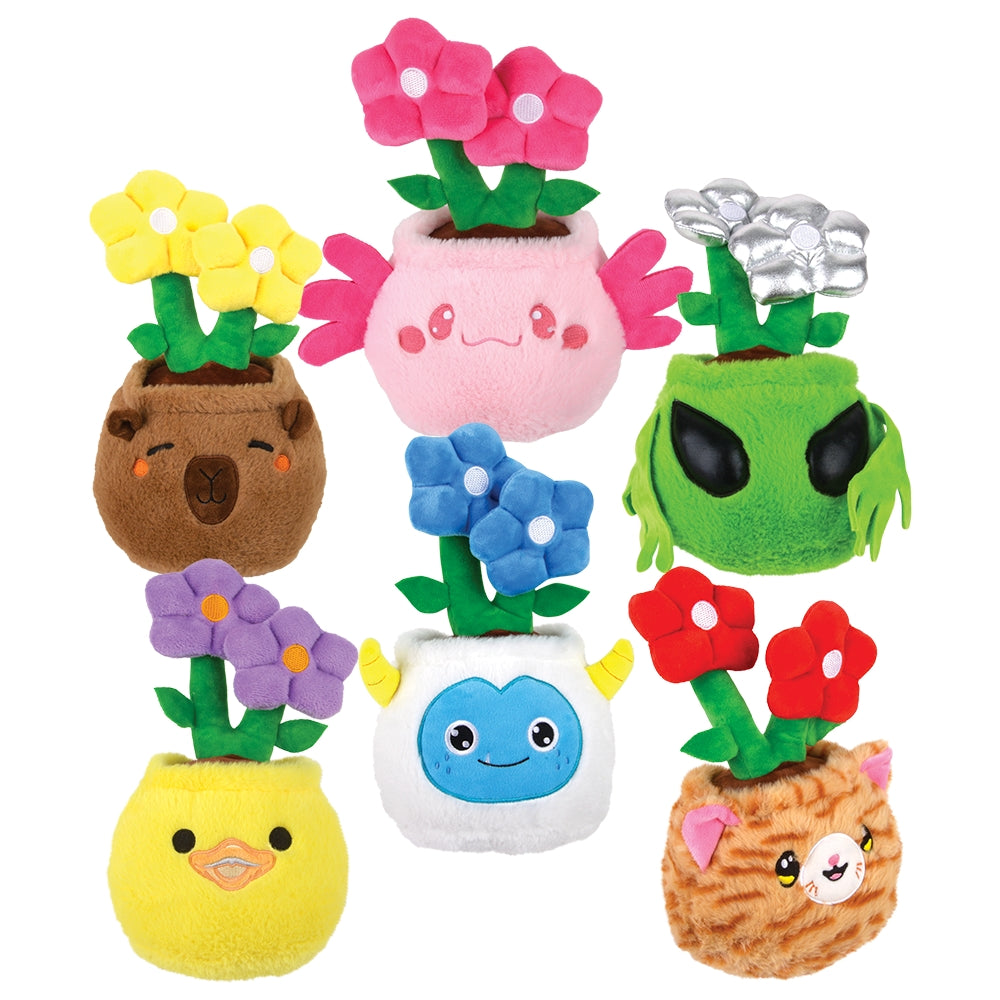 Flower Animal Plush 10"