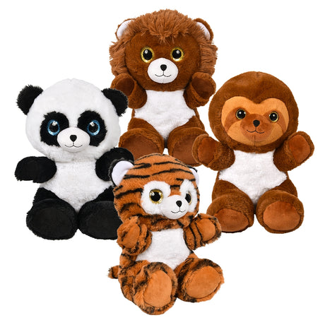 Jungle Assortment Plush Animals (1 PC)