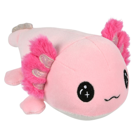 Axolotl Plush 8.5" Laying Axolotl