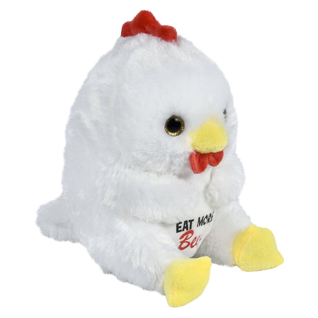 Belly Buddy Chicken Plush Eat More Beef