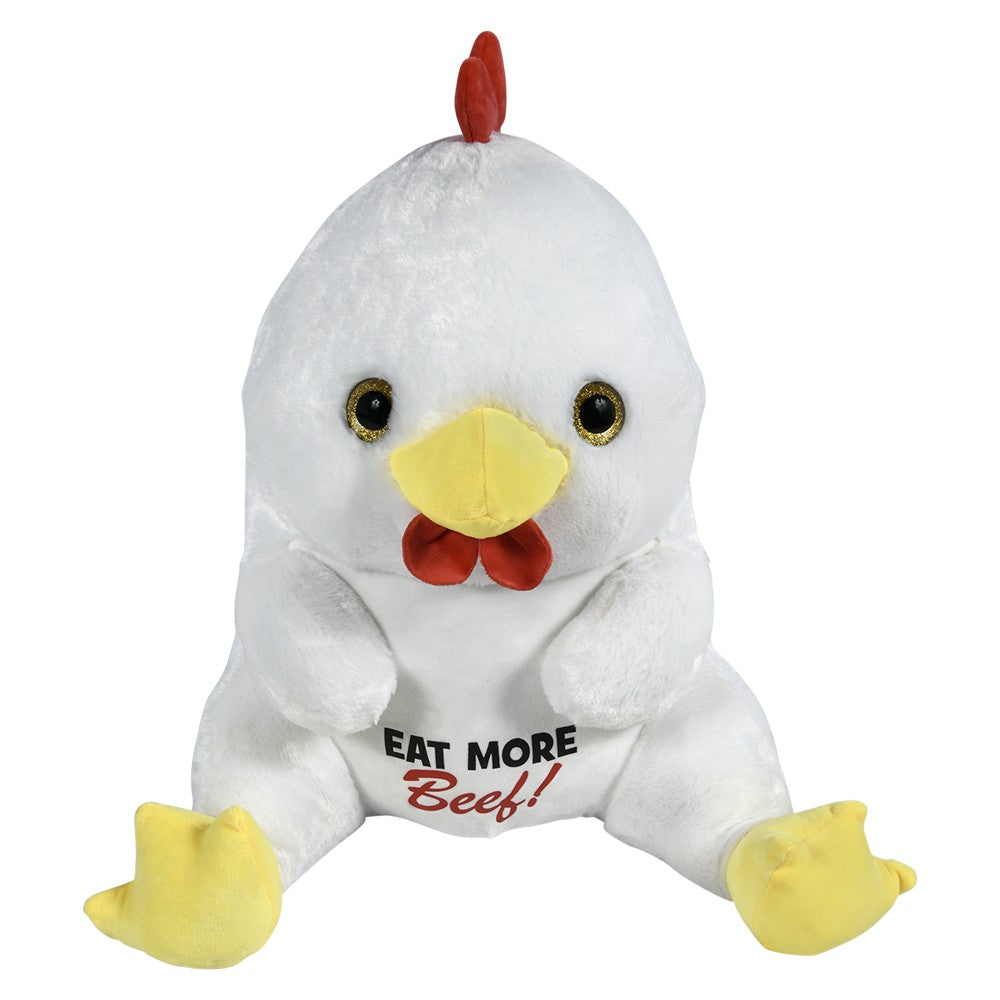 Stuffed Chicken Belly Buddy Eat More Beef (SS)