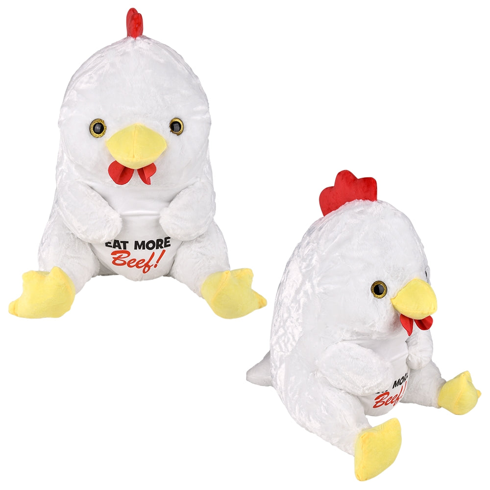 Chicken Belly Buddy Plush - Eat More Beef (SS)