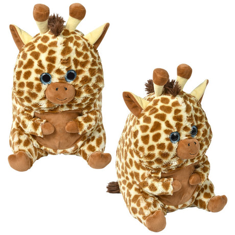 Plush Giraffe Belly Buddy 13"