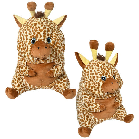 Giraffe Plush Belly Buddy (23 in)