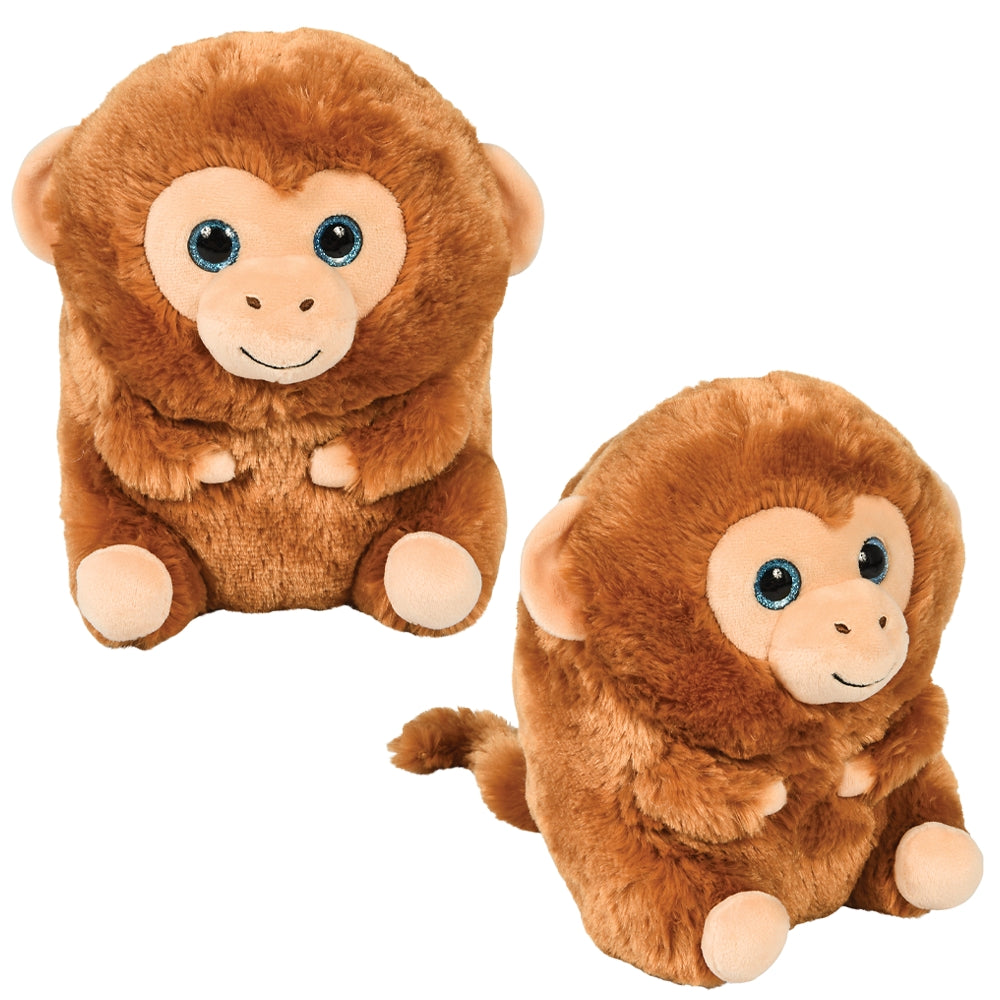 Monkey Plush Belly Buddy 8.5"