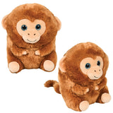 Monkey Plush Belly Buddy 8.5"