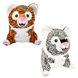 Tiger Plush Belly Buddy 26"