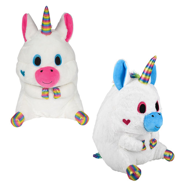 Unicorn Plush Belly Buddy 20"
