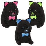 Black Cat Belly Buddy Plush (5")