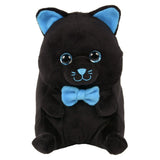 Black Cat Belly Buddy Plush (5")