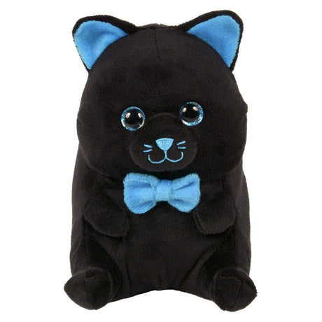 Black Cat Belly Buddy Plush (5")