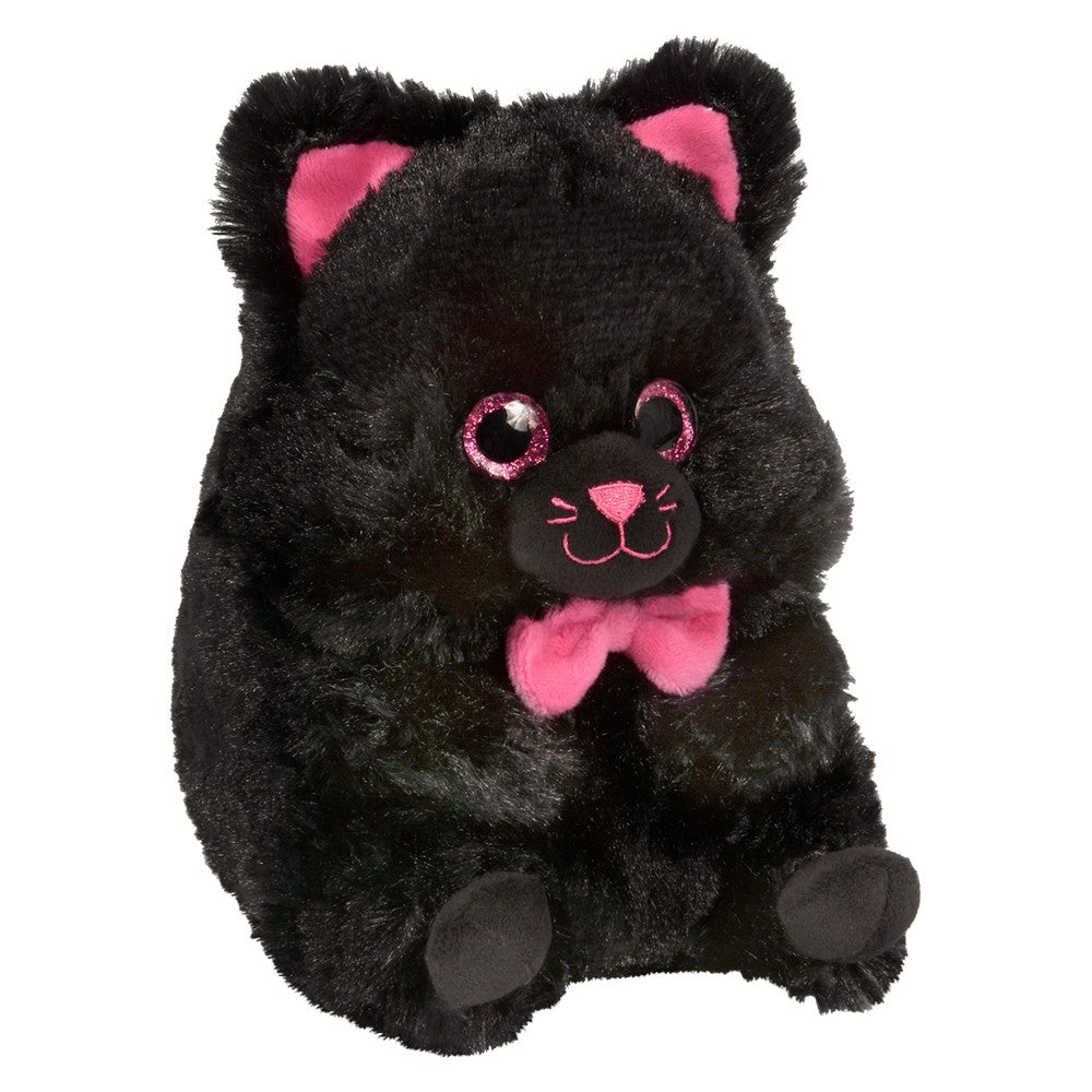 Black Cat Belly Buddy Plush