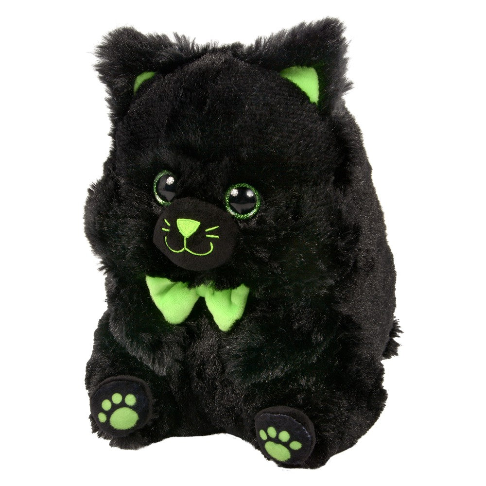 Black Cat Plush Belly Buddy (1 PC)
