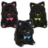 Black Cat Plush Belly Buddy (1 PC)