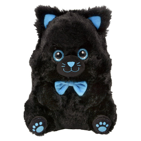 Black Cat Belly Buddy Plush