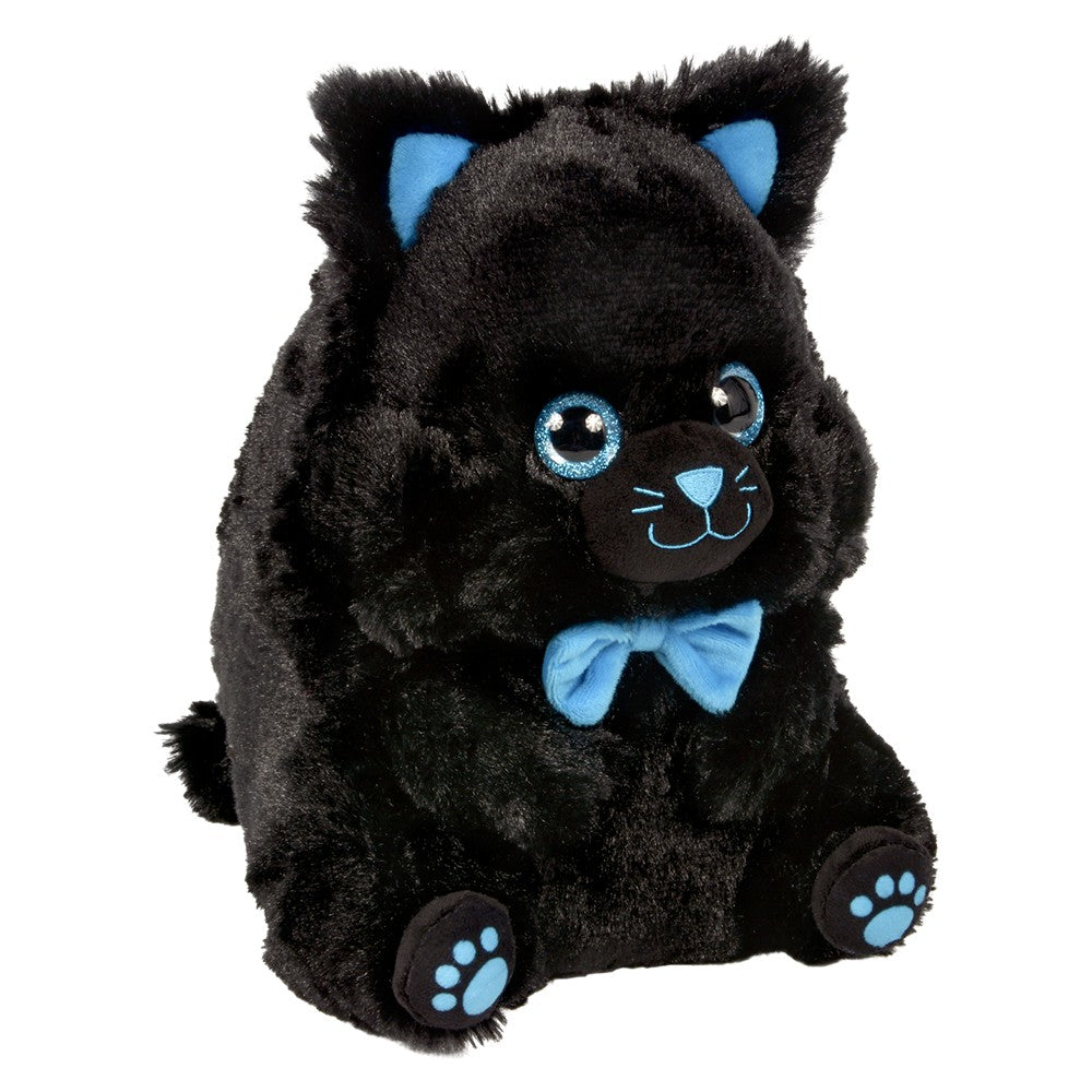 Black Cat Belly Buddy Plush
