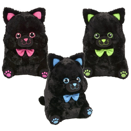 Black Cat Belly Buddy Plush (1 PC)