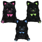 Black Cat Plush Belly Buddy 20"