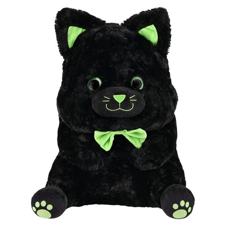 Black Cat Plush Belly Buddy 20"
