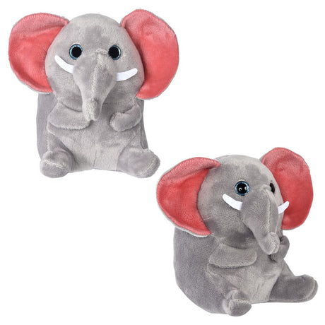 Plush Belly Buddy Elephant 5"