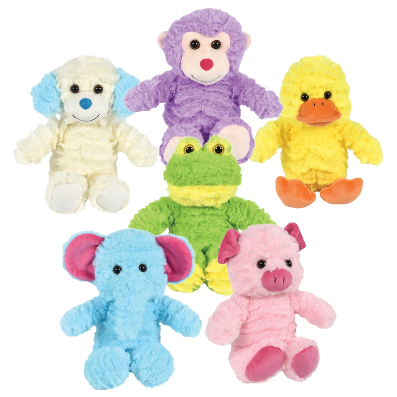 Cross Cut Plush Animals (1 PC)