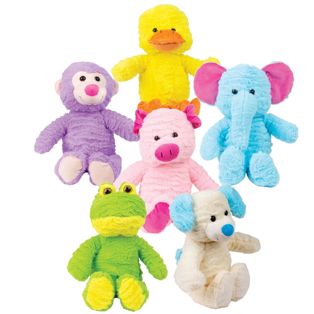 Plush Cross Cut Animals (1 PC)