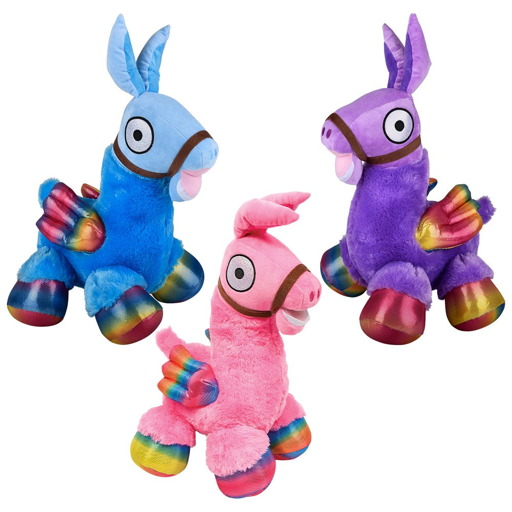 Plush Llama 18" Big Foot Magical Llama