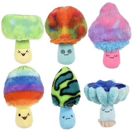 Plush Mushrooms 7"