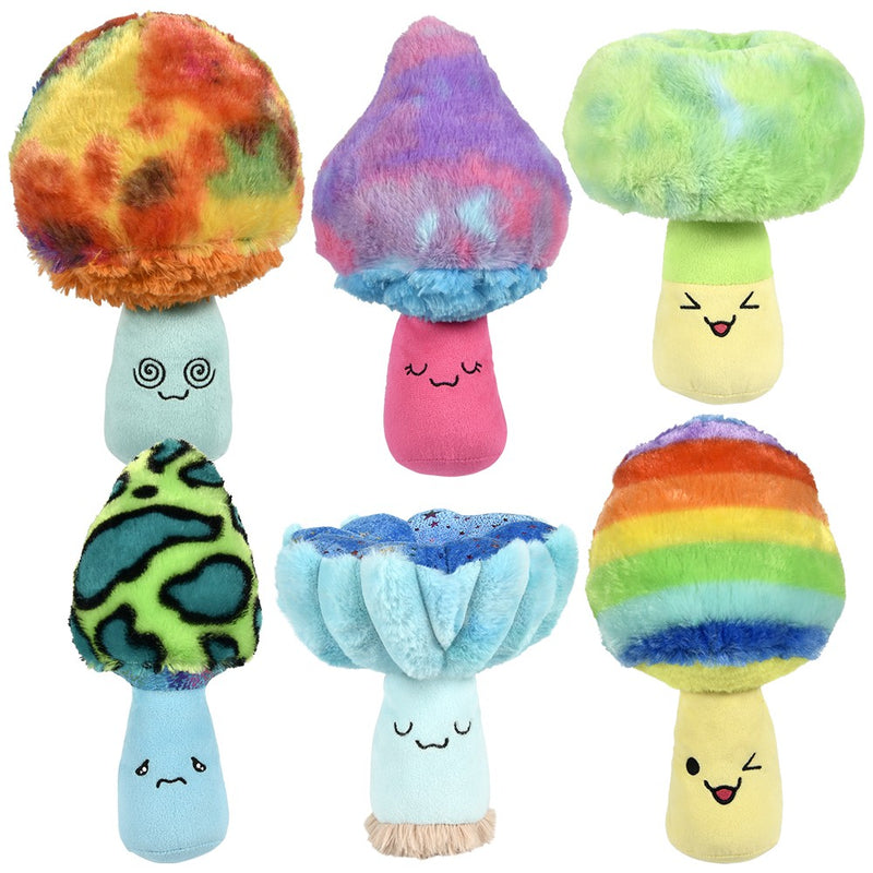 Plush Mushrooms 10"