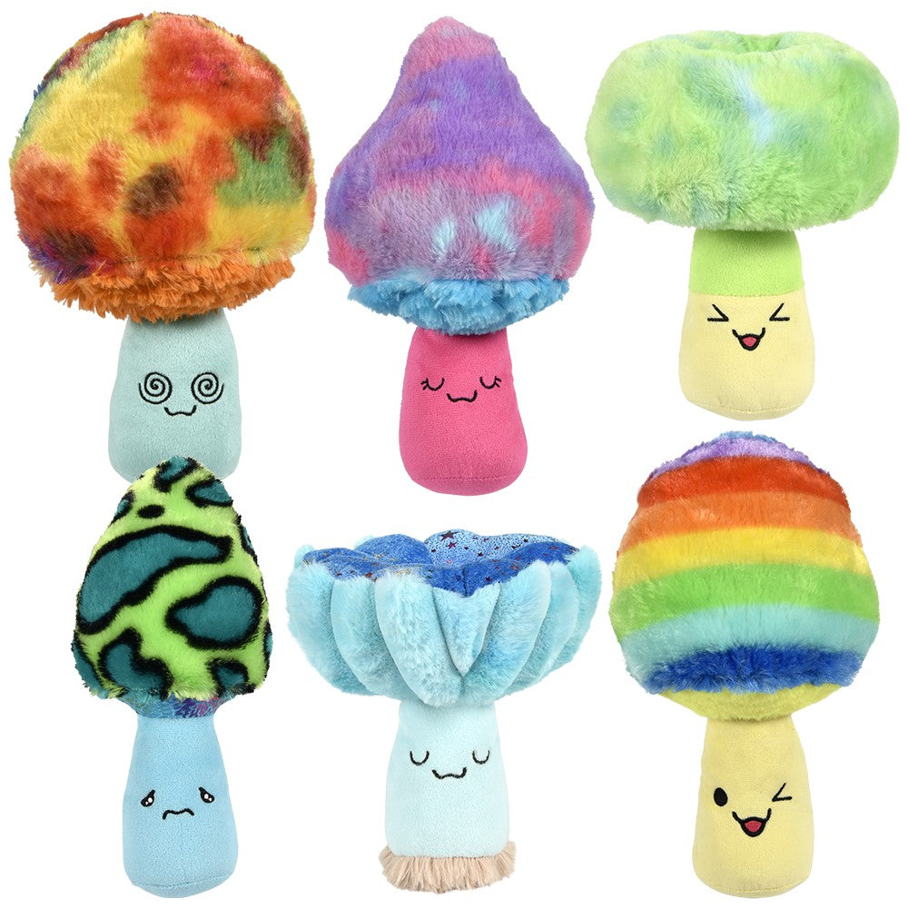 Plush Mushrooms 10"