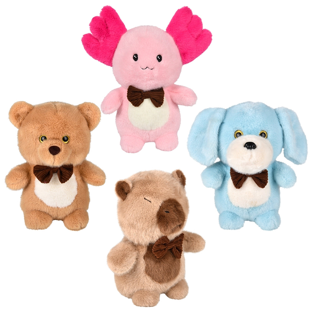 Mink Plush Bowtie Animals (1 PC)