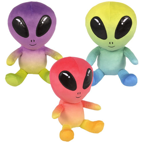 Alien Plush Toy 9" Tye Dye