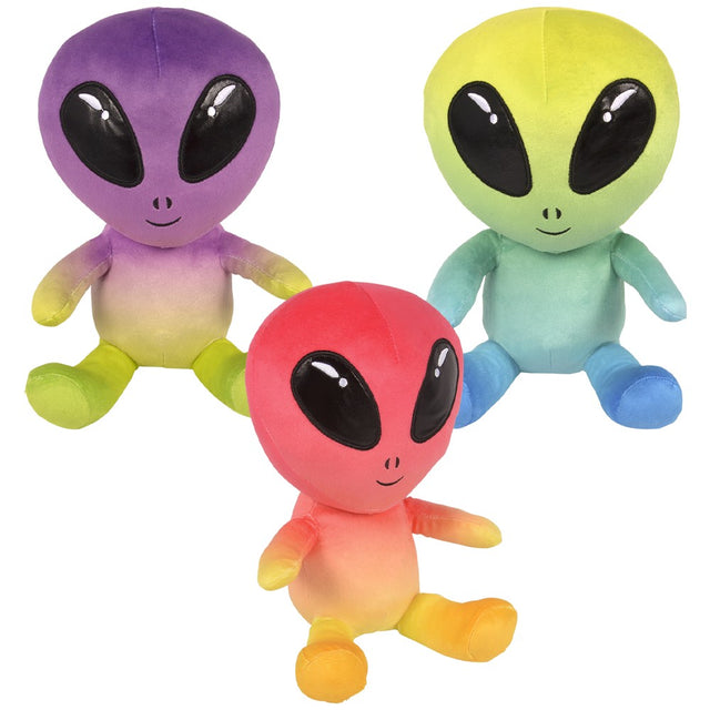 Alien Plush Toy 9" Tye Dye