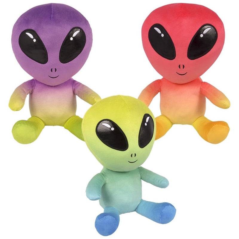 Alien Plush Tye Dye 13"