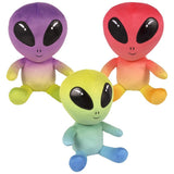 Alien Plush Tye Dye 13"