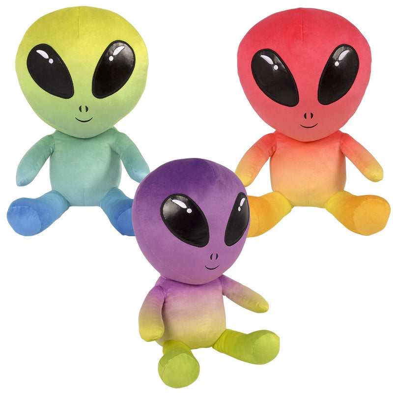 Alien Plush 16" Tye Dye Alien