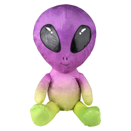 Tye Dye Alien Plush 28" (1 PC)