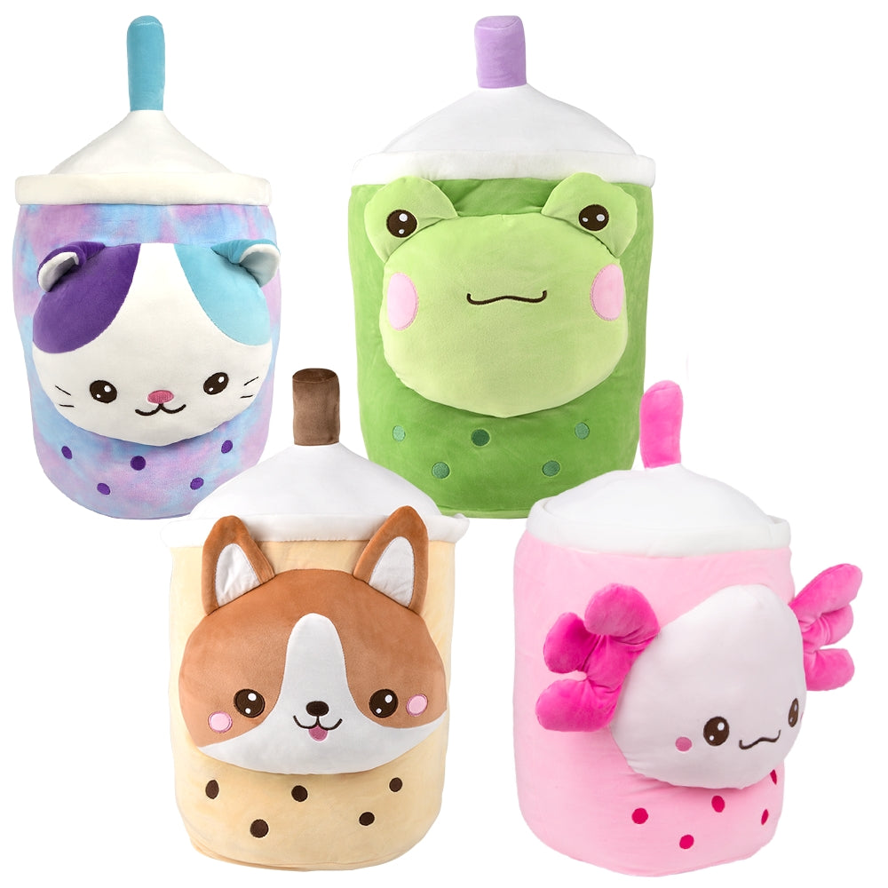 Bubble Tea Plush Animals 22"