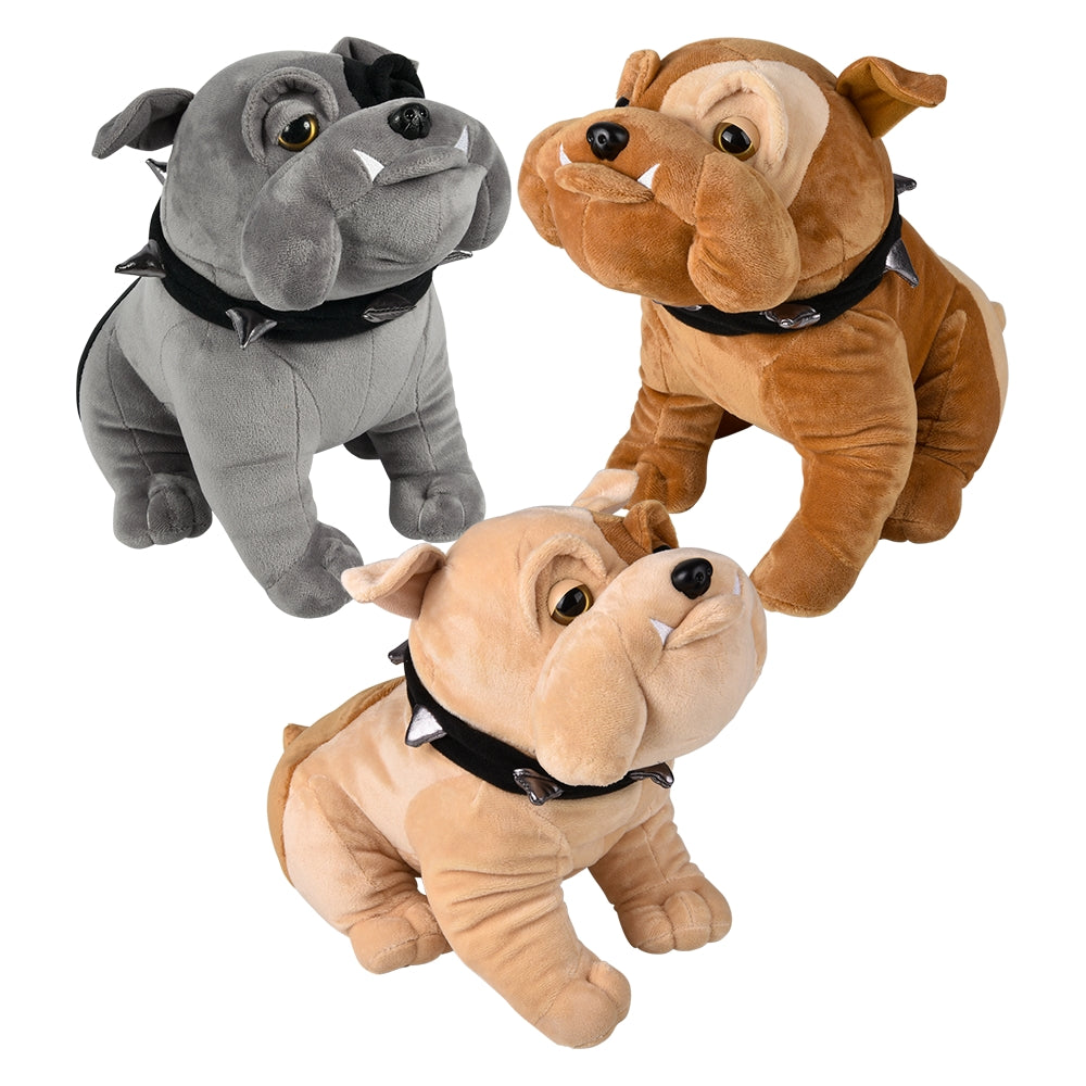 Bulldog Plush 12"