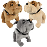 Bulldog Plush 18" (1 PC)