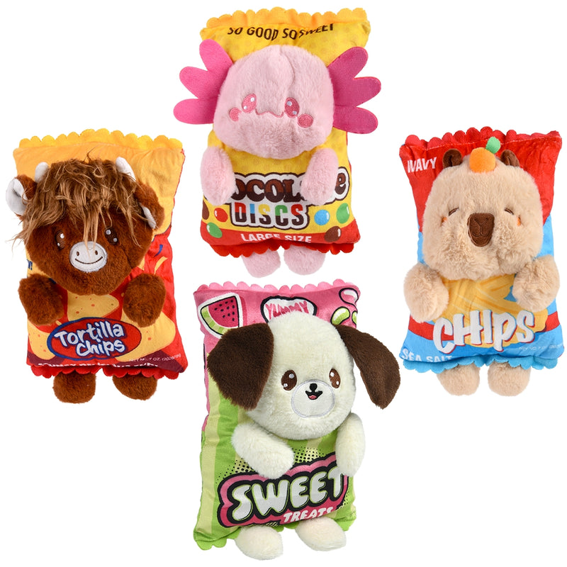 Plush Candy Bag Animals 10"