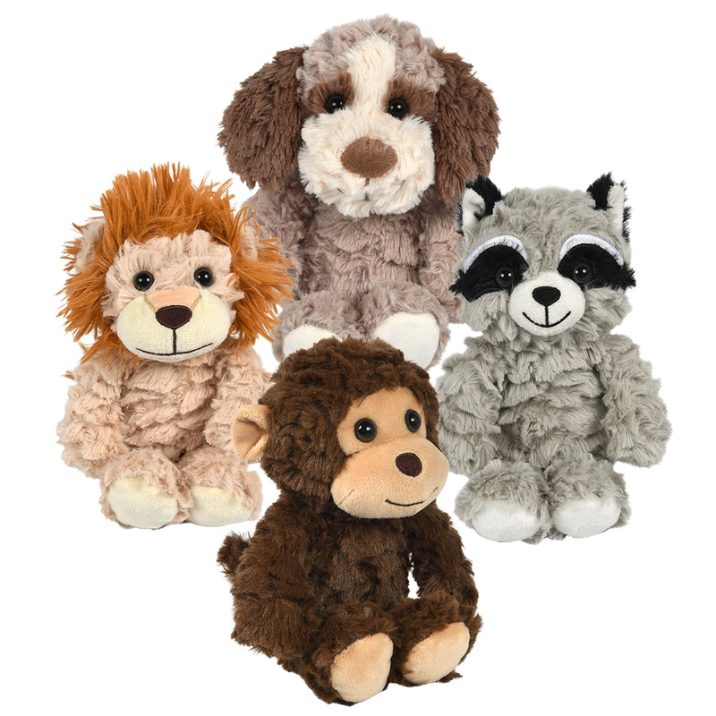 Cross Cut Plush Assortment 9.5"