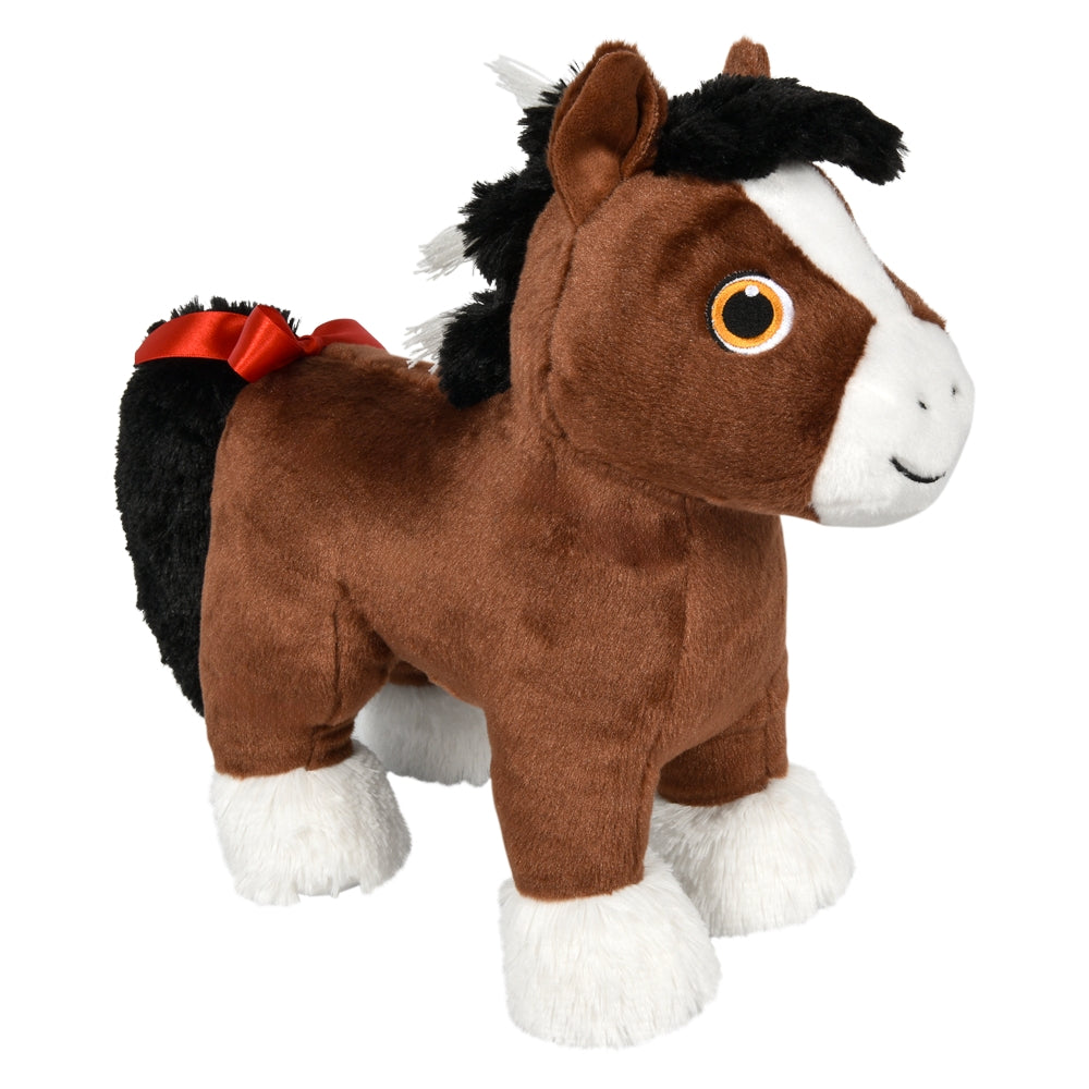 Clydesdale Horse Plush 13"