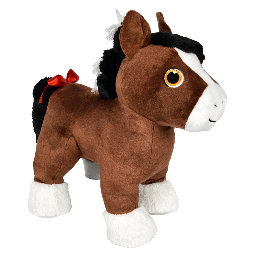 Clydesdale Horse Plush 21" (1 PC)