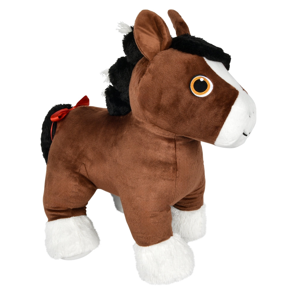 Clydesdale Horse Plush (25 in)