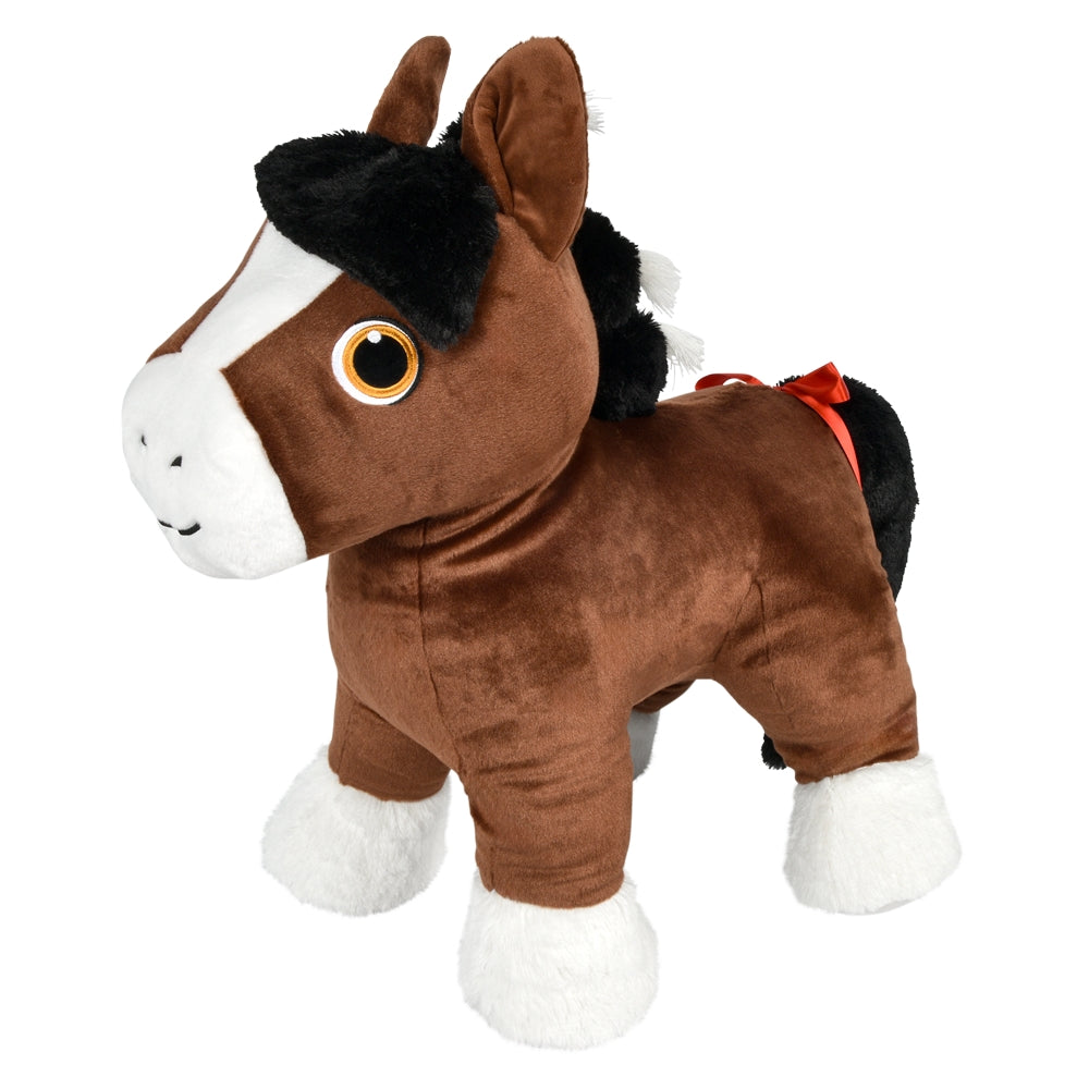 Clydesdale Horse Plush (25 in)