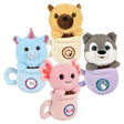 Coffee Cup Animals Plush (1 PC)