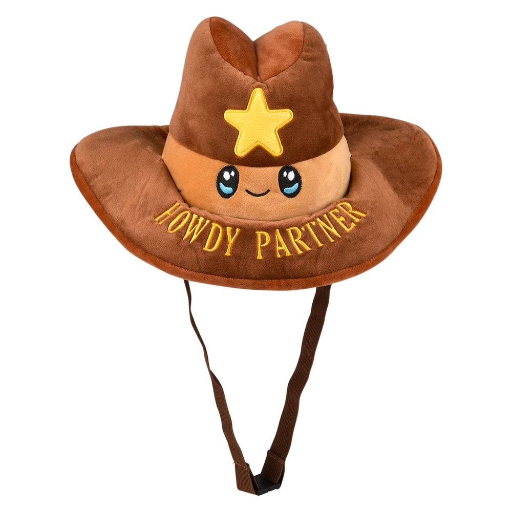 Cowboy Plush Hat 6.5"