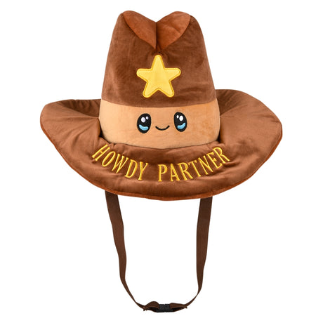 Cowboy Plush Hat 8"