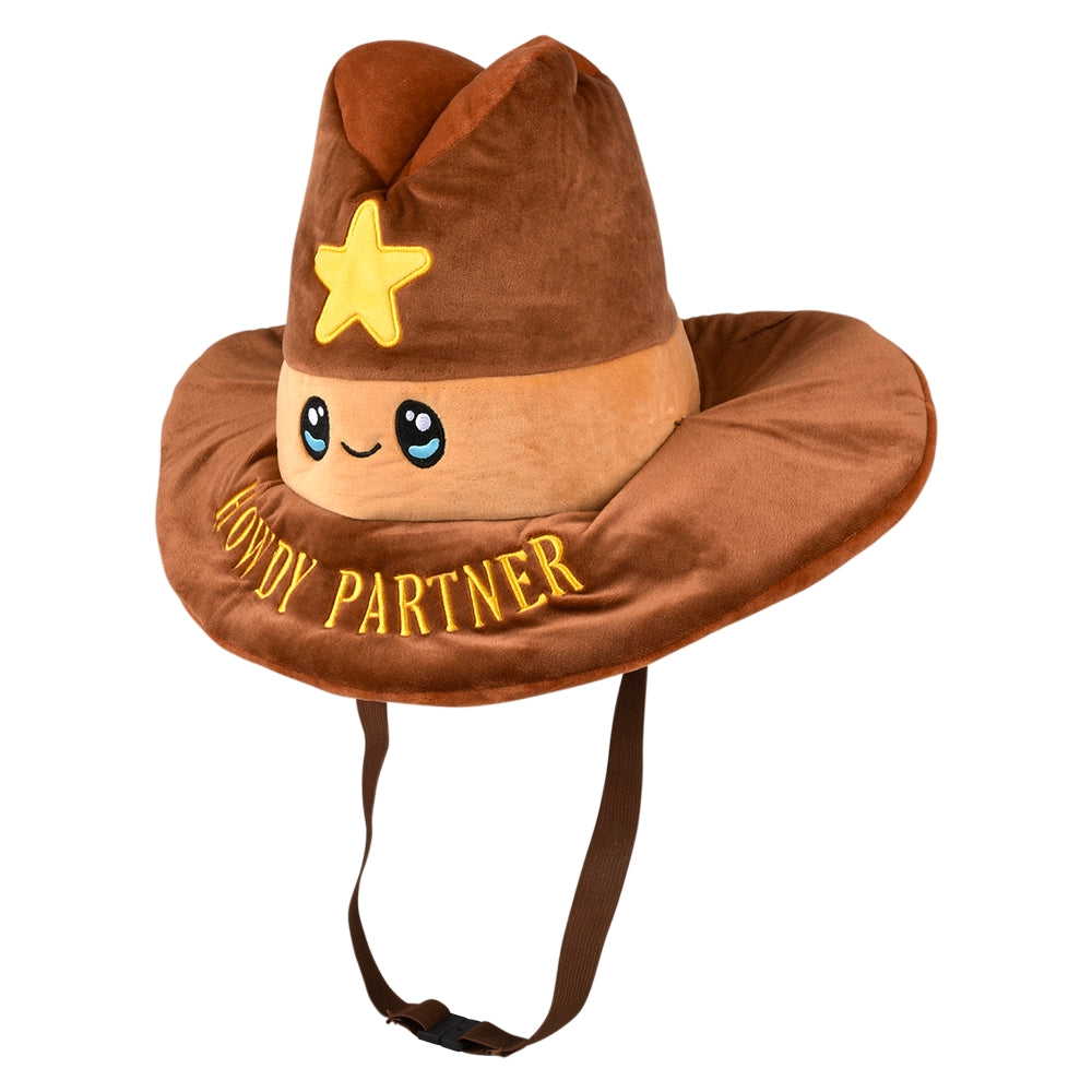 Cowboy Plush Hat 8"